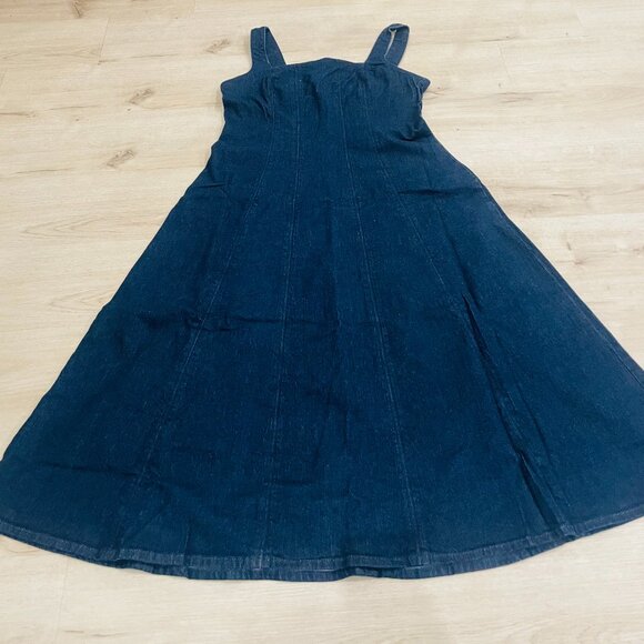 Abercrombie & Fitch Dresses & Skirts - BRAND NEW! Abercrombie & Fitch Denim Fit & Flare Dress